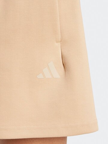 ADIDAS SPORTSWEAR Loosefit Παντελόνι φόρμας 'Future Icons' σε μπεζ