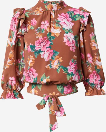 Camicia da donna di Dorothy Perkins in marrone: frontale