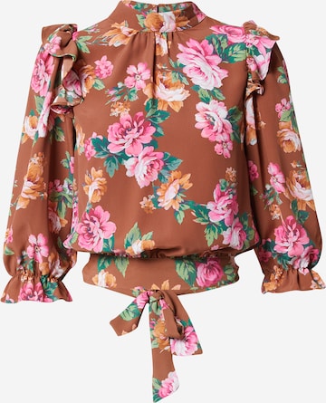 Dorothy Perkins Blouse in Bruin: voorkant