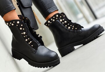 Bottines LASCANA en noir : devant