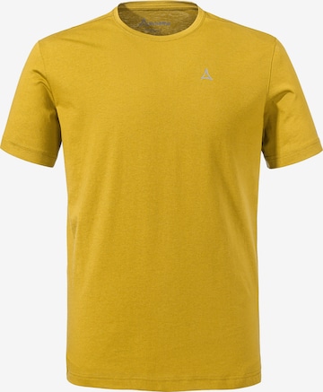 Schöffel Performance Shirt 'Hohberg' in Yellow: front