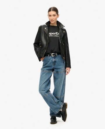 Superdry Shirt in Zwart