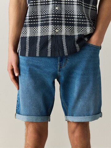 Regular Jean 'Motion Flex' Next en bleu : devant