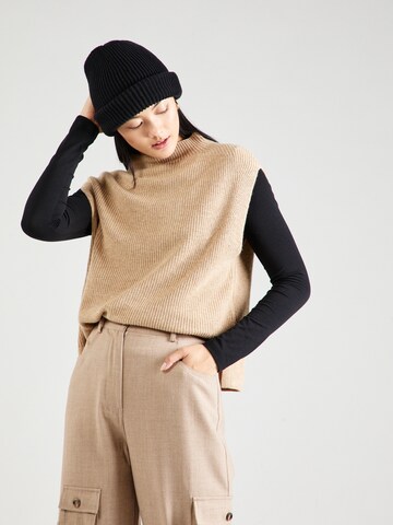 Pull-over ESPRIT en beige : devant