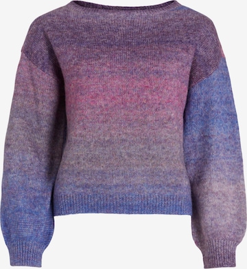 VILA Sweater 'BENETTE' in Purple: front