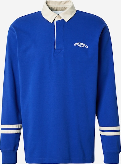 ARMEDANGELS Majica 'AADRU' u svijetlobež / kraljevsko plava, Pregled proizvoda