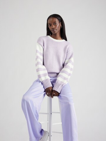 florence by mills exclusive for ABOUT YOU Sweater 'Rested' in Purple: front