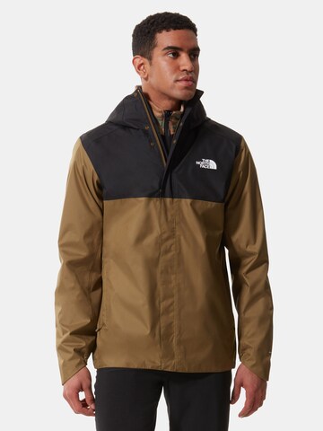 THE NORTH FACE - Casaco outdoor 'QUEST' em verde: frente