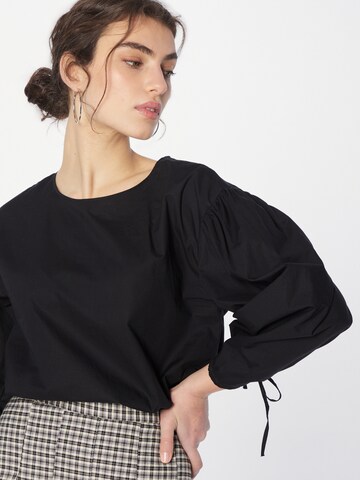 Monki Blouse in Black