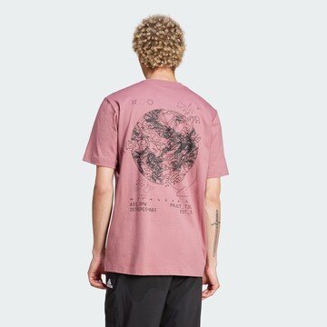 T-Shirt fonctionnel 'City Escape' ADIDAS SPORTSWEAR en rose : devant