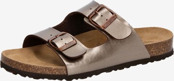 LICO Pantolette 'Bioline Platino' in Braun: Vorderseite