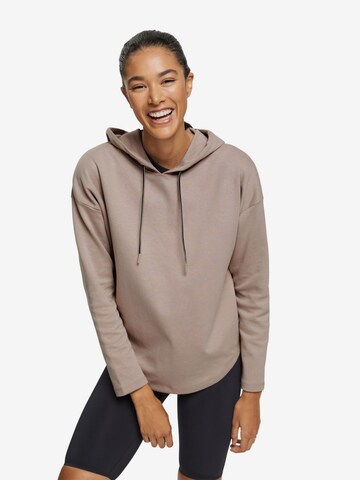 ESPRIT Athletic Sweatshirt in Beige