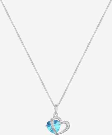 ELLI Necklace 'Herz' in Blue