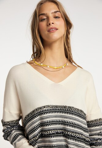 Pull-over IZIA en blanc