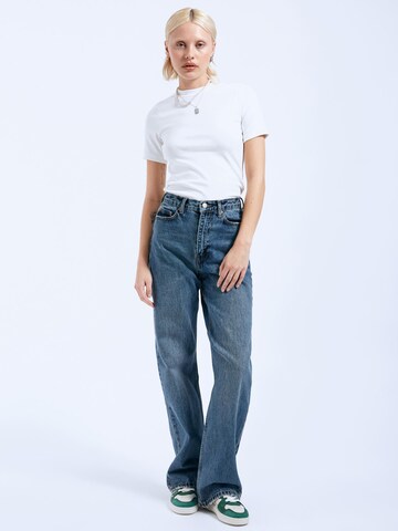 Dr. Denim Regular Jeans 'Echo High Straight' in Blauw