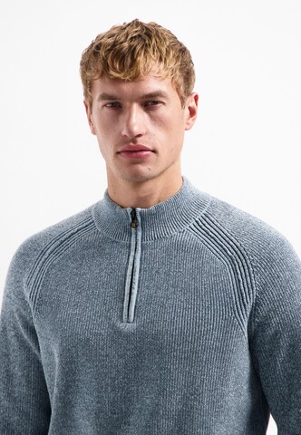 No Excess Pullover in Blau