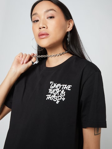 ABOUT YOU x Dardan - Camiseta 'Theo' en negro