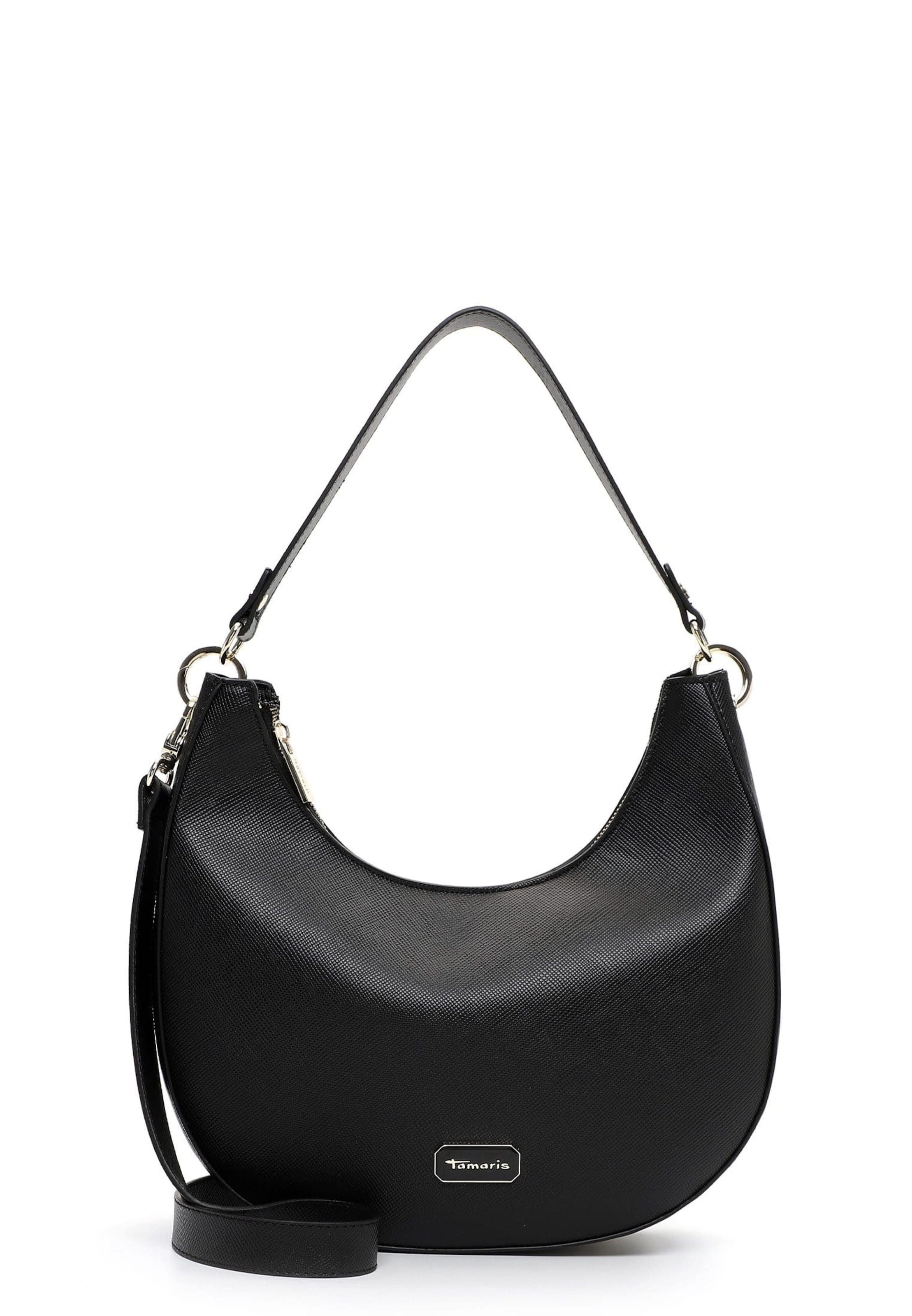 Tamaris Чанта за през рамо 'Faria' в черно: отпред