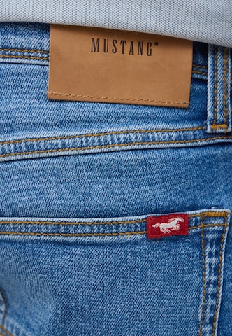 MUSTANG Regular Jeans 'Washington' in Blau