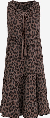 Robe d’été 'Nala' Seasons of April en marron : devant