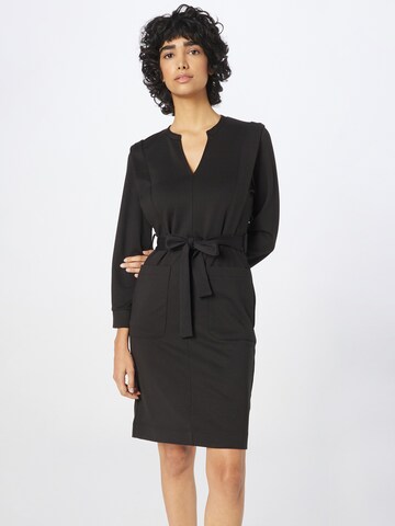 ICHI Dress in Black: front