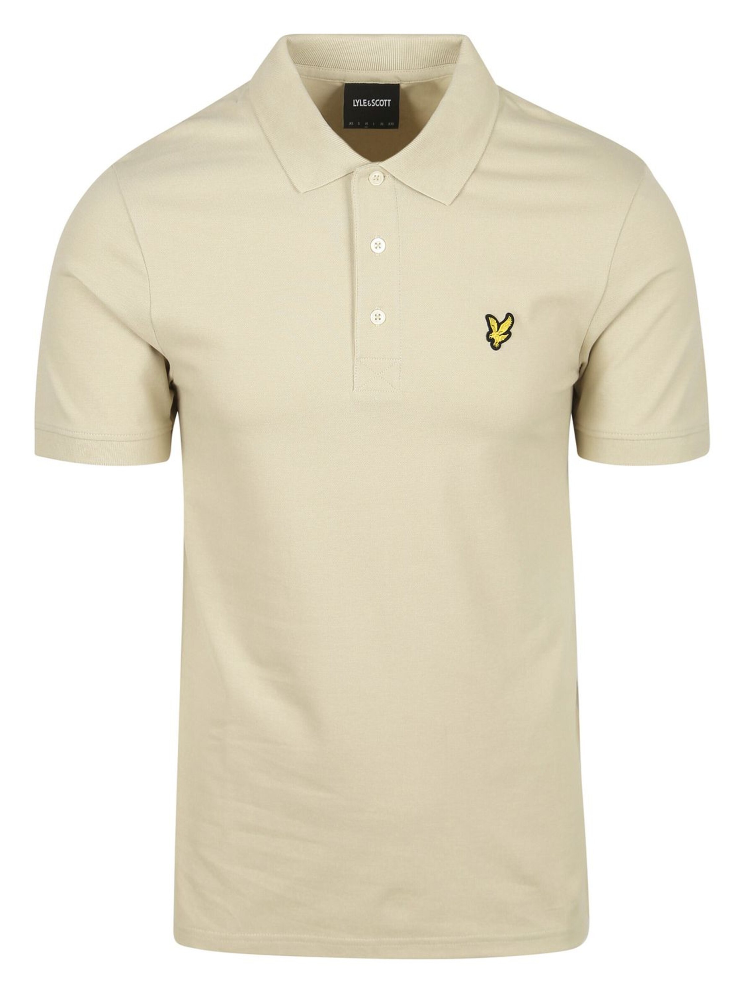 T-Shirt Lyle & Scott en beige : devant