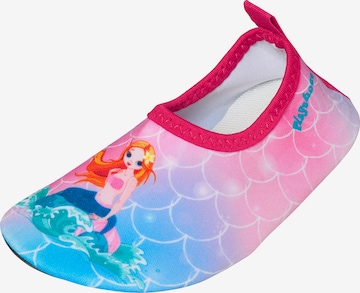 PLAYSHOES Rantakengät 'Meerjungfrau' värissä vaaleanpunainen: etupuoli