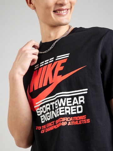 Nike Sportswear Koszulka '6MO FUTURA FAHO25' w kolorze czarny
