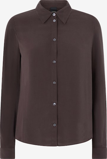 PINKO Bluse 'PINKO CRACKERS CAMICIA CREPE DE CHINE CAMICIA' in M in braun, Produktansicht