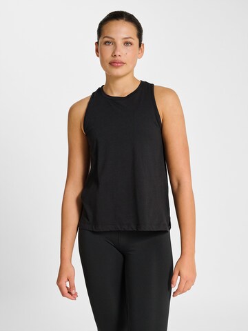 Hummel Top in Black: front