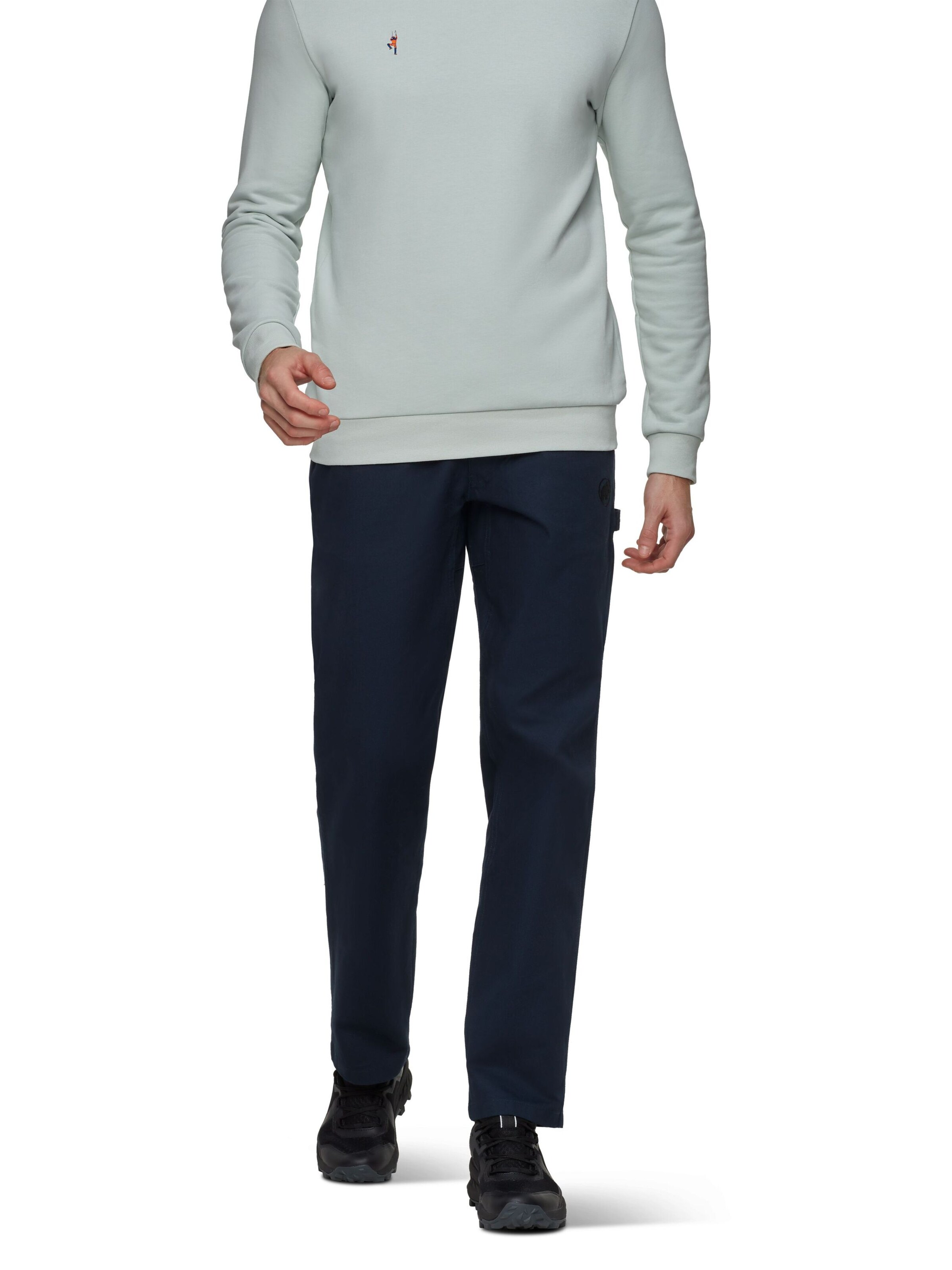 MAMMUT Regular Hose ‘Explorer’ in Blau: Vorderseite