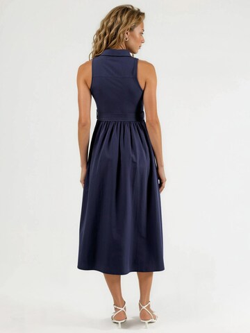 Busem - Vestidos camiseiros em azul