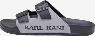 Karl Kani Pantolette in Grau: predná strana