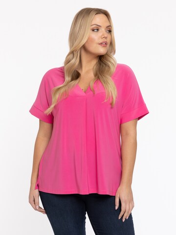 Yoek Tunic in Pink: front