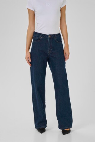 My Essential Wardrobe Wide Leg Jeans 'Karli 139' i blå: forside