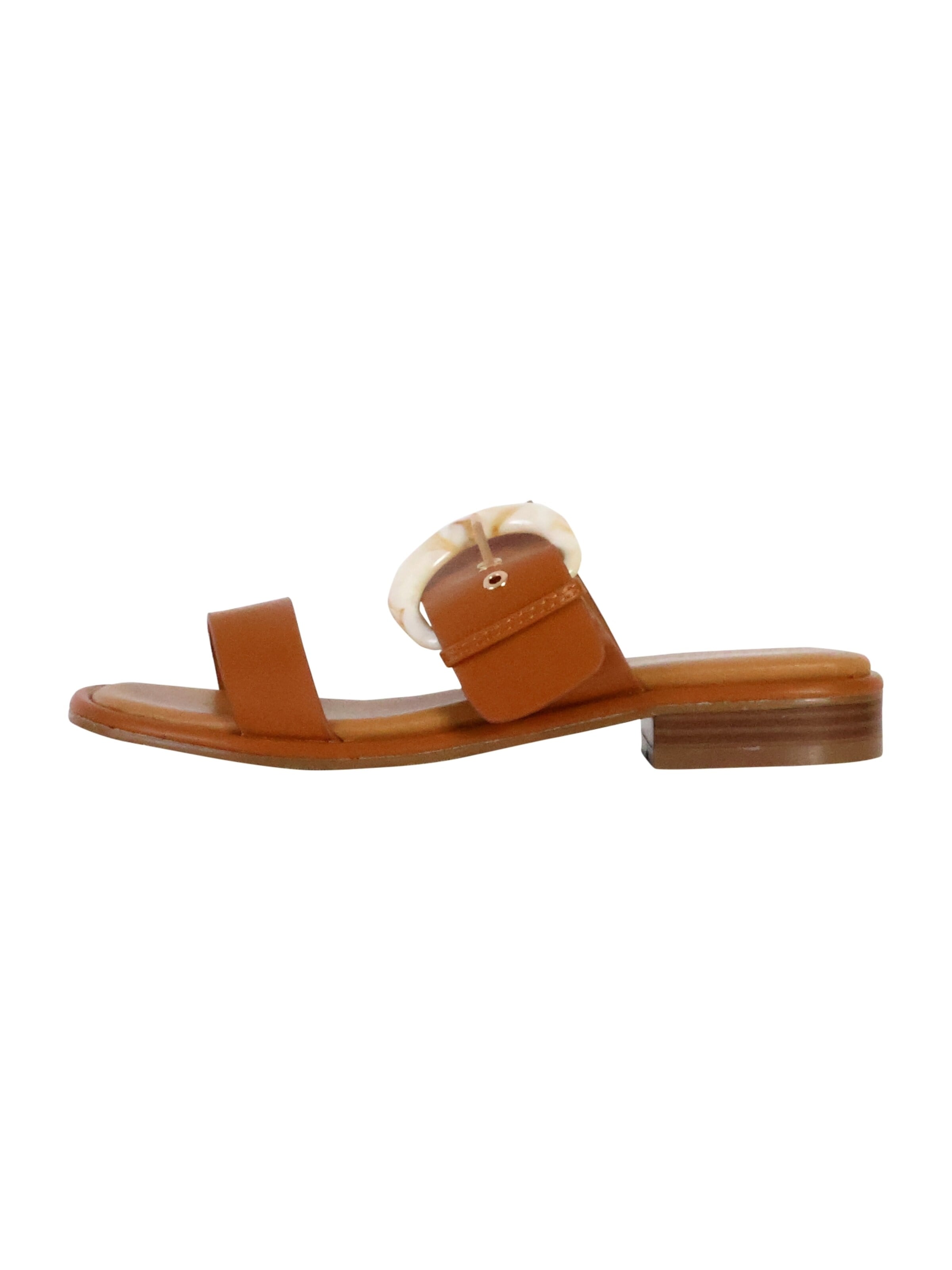 Zoccoletto di The Divine Factory in beige: frontale
