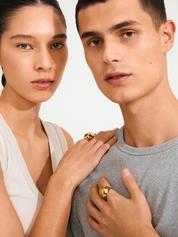 Bague 'JAMESON' Pilgrim en or : devant