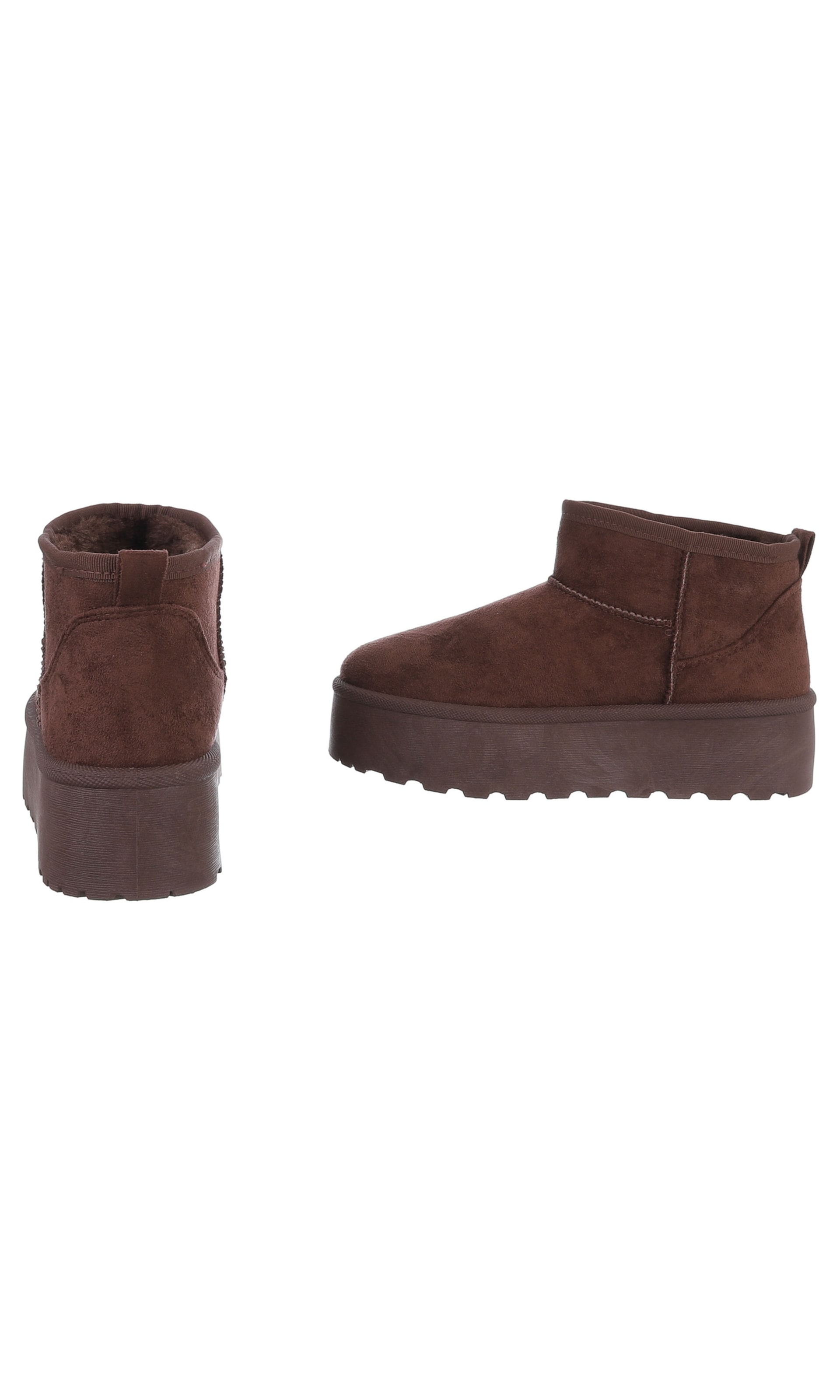Ital-Design Snow Boots in Brown