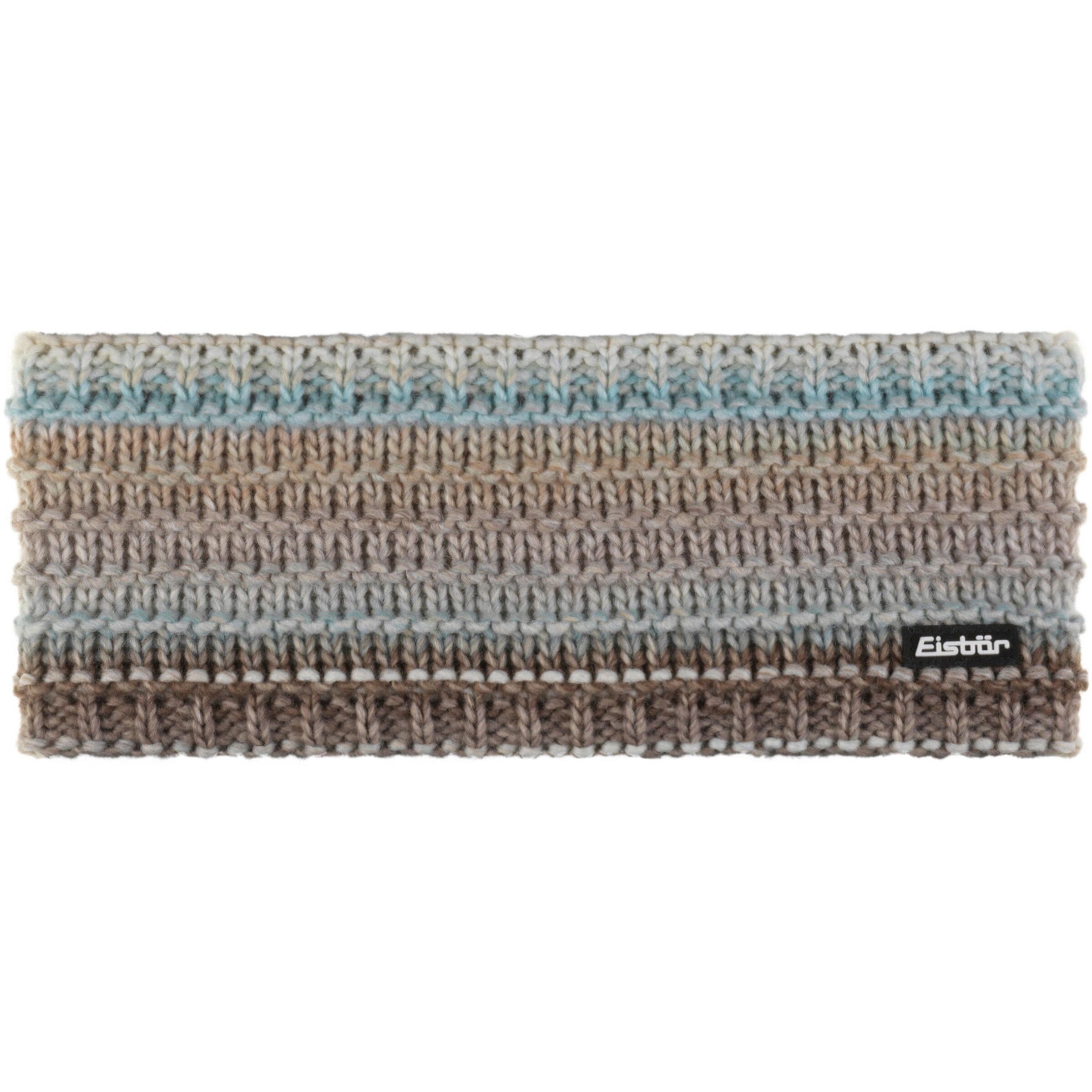 Eisbär Stirnband in Grau: Vorderseite