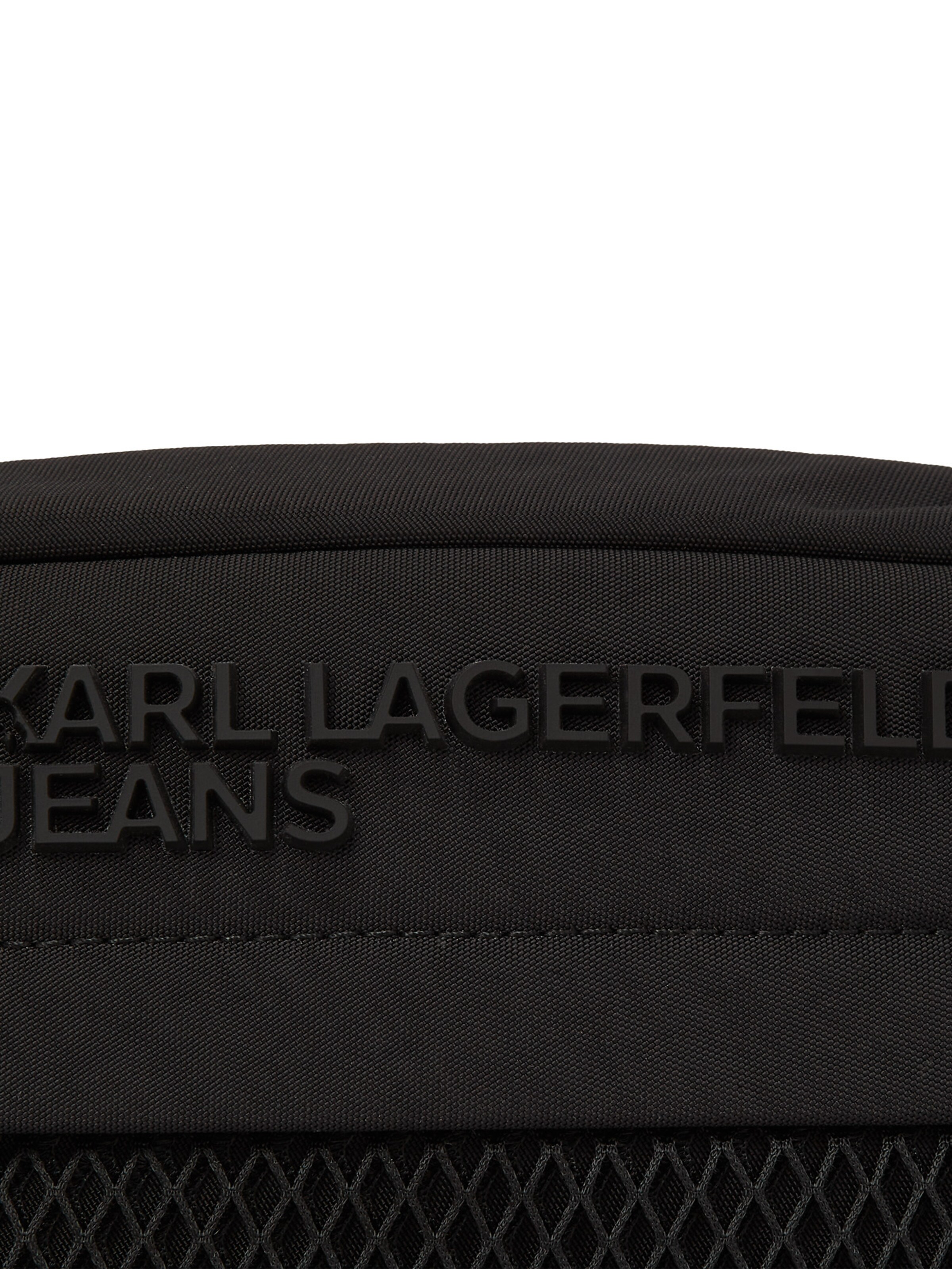 juoda KARL LAGERFELD JEANS Rankinė su ilgu dirželiu