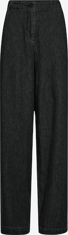 Wide leg Pantaloni 'Queen' di Ivy Copenhagen in nero: frontale