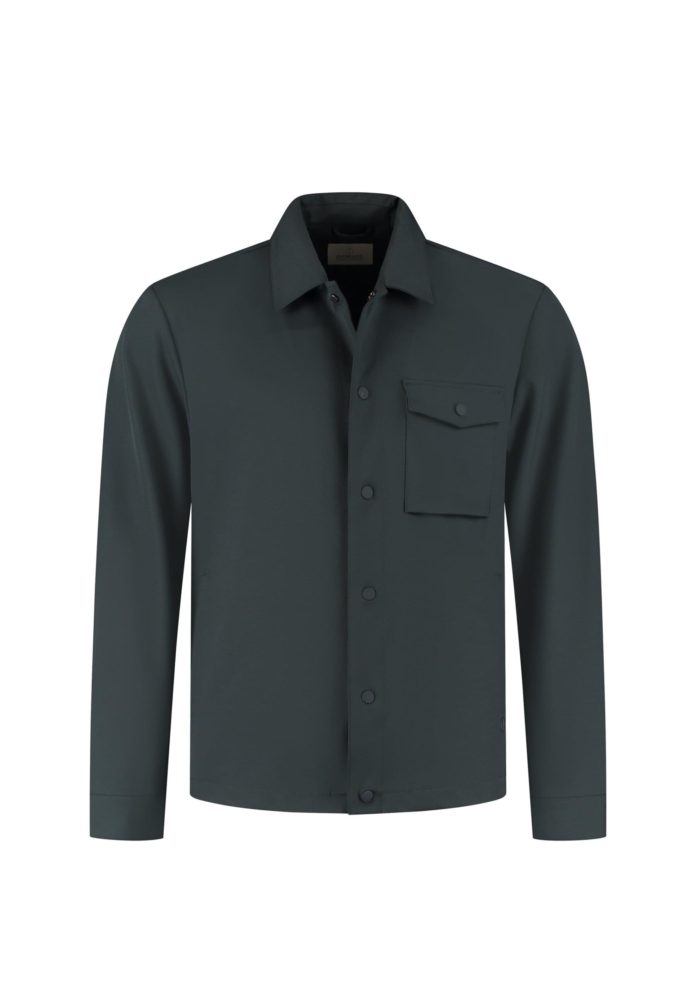 Dstrezzed Between-Season Jacket 'Lason' in Green: front