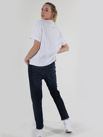 Miracle of Denim Slimfit Jeans 'Iris' in Blau