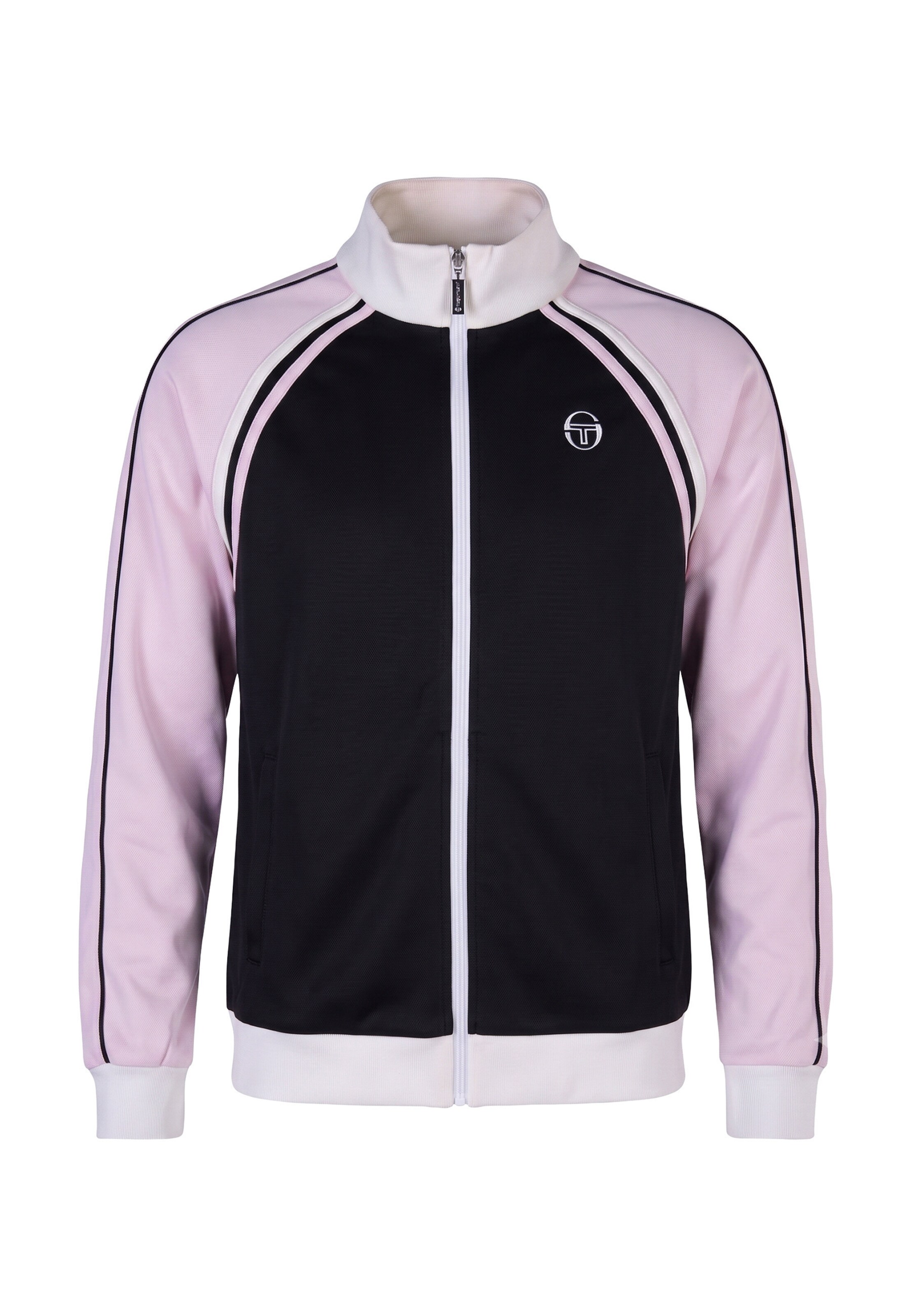 Sergio Tacchini Bluza rozpinana 'Ghibli' w kolorze czarny: przód