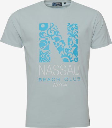 NASSAU Beach Club Shirt in Blue: front