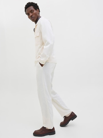 Loosefit Pantalon à pince 'JPRMarcus' JACK & JONES en blanc