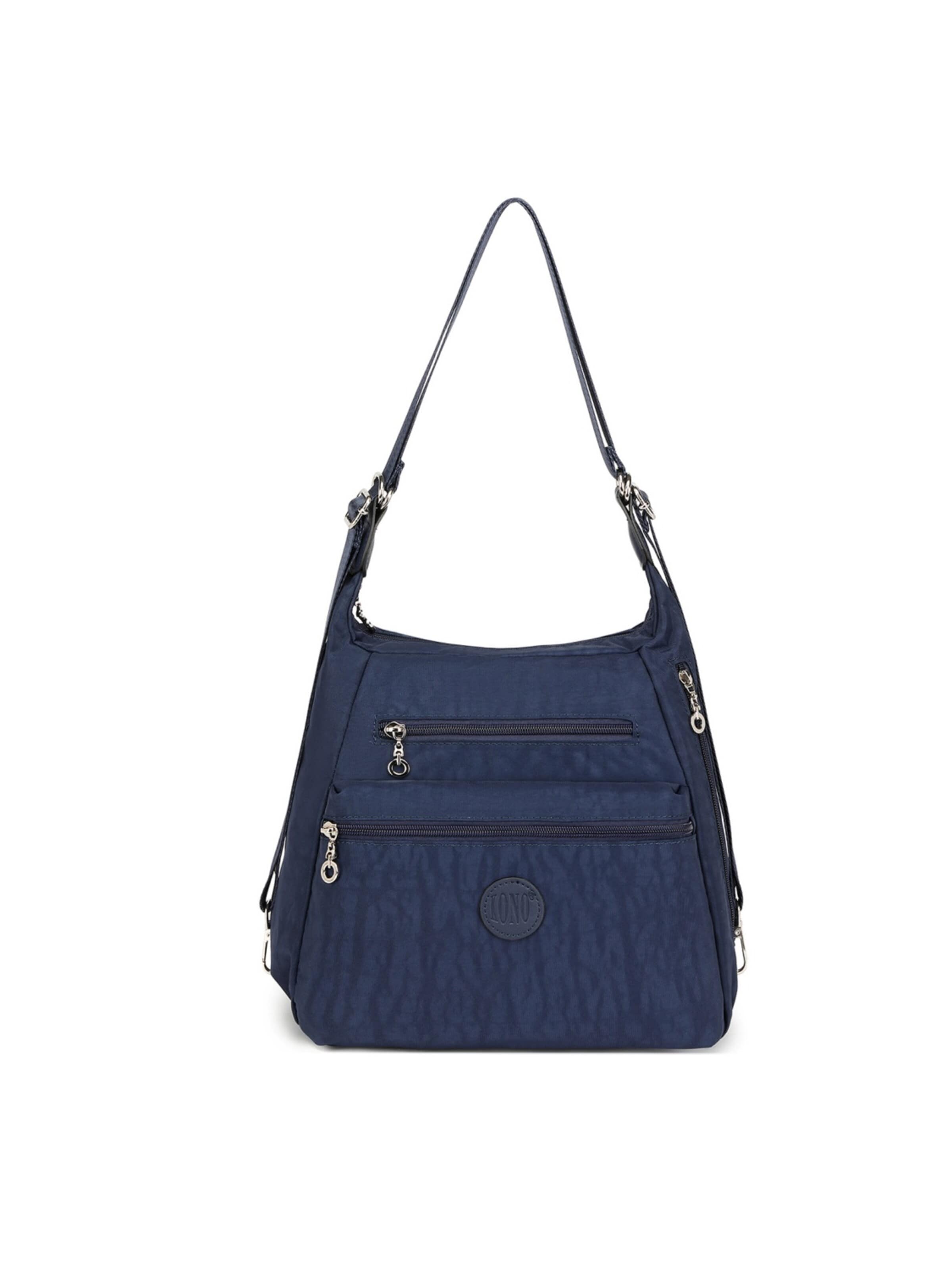 Kono Shoulder Bag in Blue: front