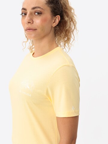 VAUDE Performance shirt 'Spirit II' in Yellow