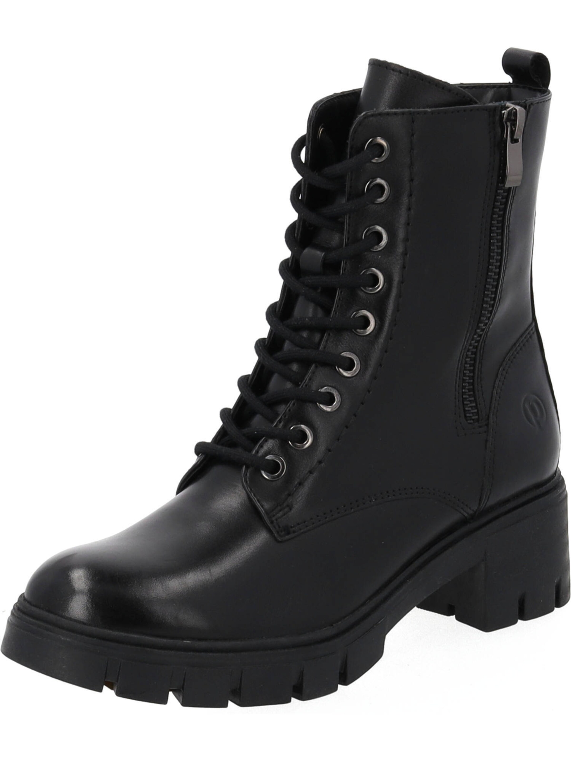 Bottines à lacets 'Beifiel' Palado en noir : devant