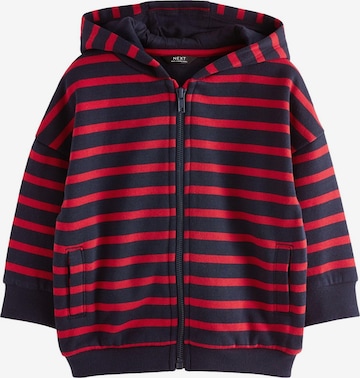 Next Zip-Up Hoodie in Red: front